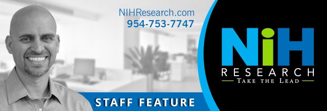 NIHR Staff Feature- Ed Piedrahita