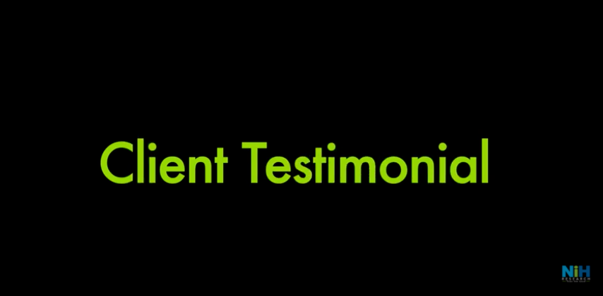 NIH Research & Consulting Client Testimonial: Eric Feid, Director of Marketing, CorroHealth